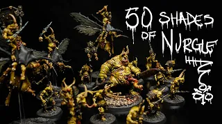 Can I actually paint my Warhammer Army? | Nurgle | Death Guard