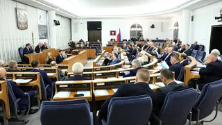 Posiedzenie Senatu RP X kadencji