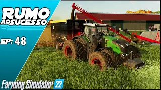 ALIMENTANDO NOSSAS VACAS COM SILAGEM! | FARMING SIMULATOR 22 #48