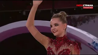 Dina Averina clubs final Grand Prix Moscow 2023 35.6