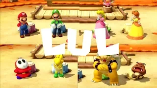 All Character's Laughing Animations in Super Mario Party