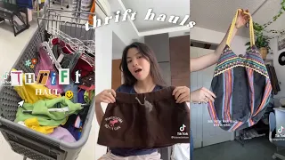 thrift haul & finds tiktok compilation 🧸