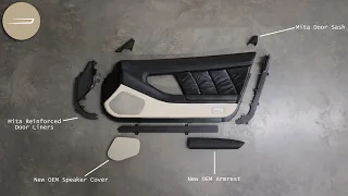 Acura NSX Door Panel Overhaul | MITA Motorsports Liners and More!