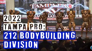 2022 Tampa Pro: 212 Bodybuilding Division