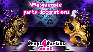 🎭 Masquerade Party Decorations 🎭