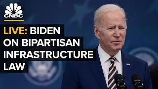 President Biden delivers remarks on bipartisan infrastructure law — 11/30/21