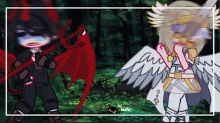 Villain and Hero had the same phobia—|| Krew Devil vs Angel Au|| ft. Draco & Gold||