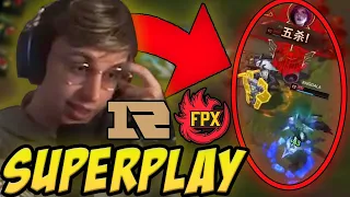 WHAT ARE SUPERPLAYS? - RNG VS FPX GAME 1 & 4 REVIEW - CAEDREL