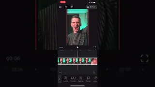 Видеомонтаж на телефоне. Приложение Videoleap. Переходы через ладонь.