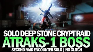 Solo Atraks-1 Raid Boss (No Glitch) - Deep Stone Crypt Raid  [Destiny 2]