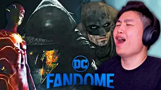 DC FanDome 2021 - BLACK ADAM, FLASH, THE BATMAN Trailers!! [REACTION]