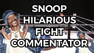 SNOOP hilarious Commentary: Nate Robinson Jake Paul Fight