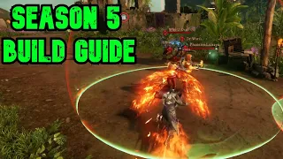 New World PvP - Season 5 Build Guide Medium Hatchet/Spear/Inferno firestaff (Blooddrinker artifact)