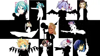 Bad Apple!! but all of the VOCALOIDs I own sing it [outdated]