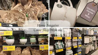 HOME BARGAINS COME SHOP WITH ME 2024 | What's New In Father's Day, Seasonal, Home & Garden