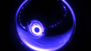 Space Engine - Flying into a Black Hole