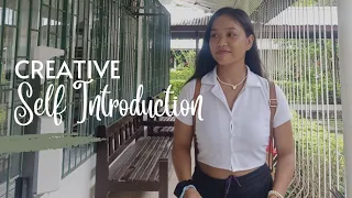 How to make self introduction in a creative way? | Joyce Ann