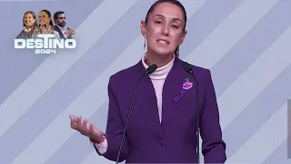 Tercer debate presidencial: Mensaje final de Claudia Sheinbaum