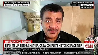 ASTROPHYSICIST Neil deGrasse Tyson Talks About William Shatner Space Trip