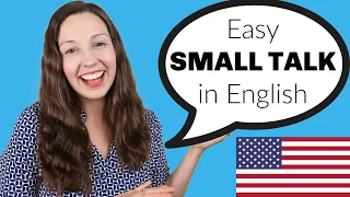 Easy SMALL TALK tips in English: English Speaking Practice