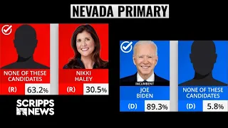 NV Primary: Haley loses to 'none of these candidates,' Biden wins big