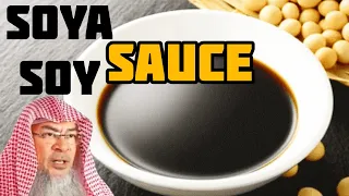 Is Soy / Soya Sauce permissible to consume in Islam? - Assim al hakeem