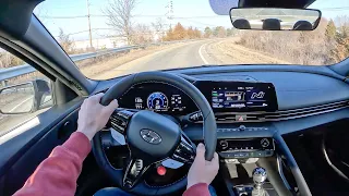 2023 Hyundai Elantra N 6MT - POV Test Drive (Binaural Audio)