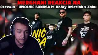 Merghani reakcja na Czerwin - UWOLNIĆ BONUSA ft. Dobry Dzieciak x Żaku