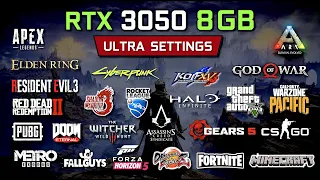 ✅ RTX 3050 - 8GB ✅ TEST in 40 GAMES ✅ ULTRA SETTINGS - 1080p 🔴 RYZEN 5 5600G 🔴