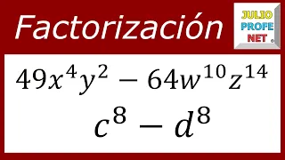 Factorization of square difference