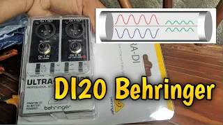 D.I.box behringer DI20 honest review