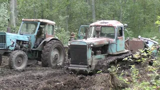 НАШЛИ Дт-75 В РЕКЕ!!! реально ли достать застрявший трактор спустя несколько лет??