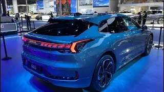 2022 Geely ZEEKR 001 EV Walkaround—China Auto Show—2022款吉利极氪001，外观与内饰实拍