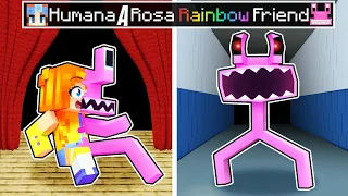 ¡De HUMANA a ROSA de RAINBOW FRIENDS!