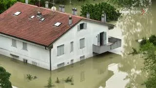 Alluvione Faenza 16-17 maggio 2023: le immagini dal drone