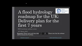 A flood hydrology roadmap for the UK: Delivery plan for the first 7 years