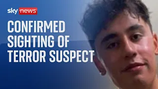 Confirmed sighting of escaped terror suspect