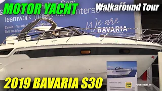 2019 Bavaria S30 Open Yacht - Walkaround Tour - 2019 Boot Dusseldorf