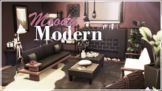 🌻 Moody Modern Apartment 🎷 | 920 Medina Studios | The Sims 4 stop motion build | CC Free