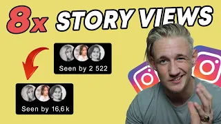 i did this & got 16,6k story views on Instagram (normally i get 2k)
