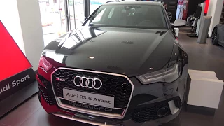 [4k] Audi RS6 Performance or Audi S8 Plus, colour BLACK? In Audi Monaco