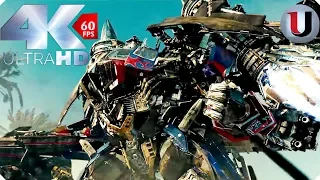 Transformers 2 Final Battle Optimus Prime vs Megatron & The Fallen (4K)