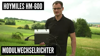 Hoymiles Modulwechselrichter HM-600 für Balkonkraftwerk