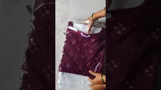 meesho anarkali kurti haul#meshohaul #shortsvideo