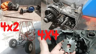 Gaiola cross kart cross sistemas de tração 4x4 e 4x2 como fazer tudo que você precisa saber AQUI