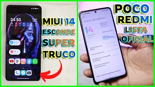 MIUI 14 Tiene Truco Oculto y Es Brutal | POCO y Redmi Confirman Lista MIUI 14 Global