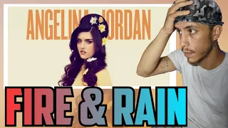Angelina Jordan - Fire and Rain *REACTION*