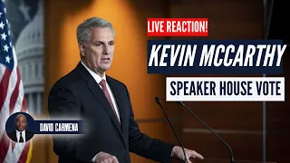 LIVE REACTION: Kevin McCarthy Speaker House Vote - 3rd Vote for Speaker Underway 😮