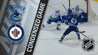 Vancouver Canucks vs Winnipeg Jets January 20, 2018 HIGHLIGHTS HD