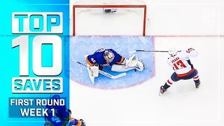 Топ-10 сэйвов 1-й недели 1-го раунда плей-офф-2020/ Top 10 Saves from Week 1